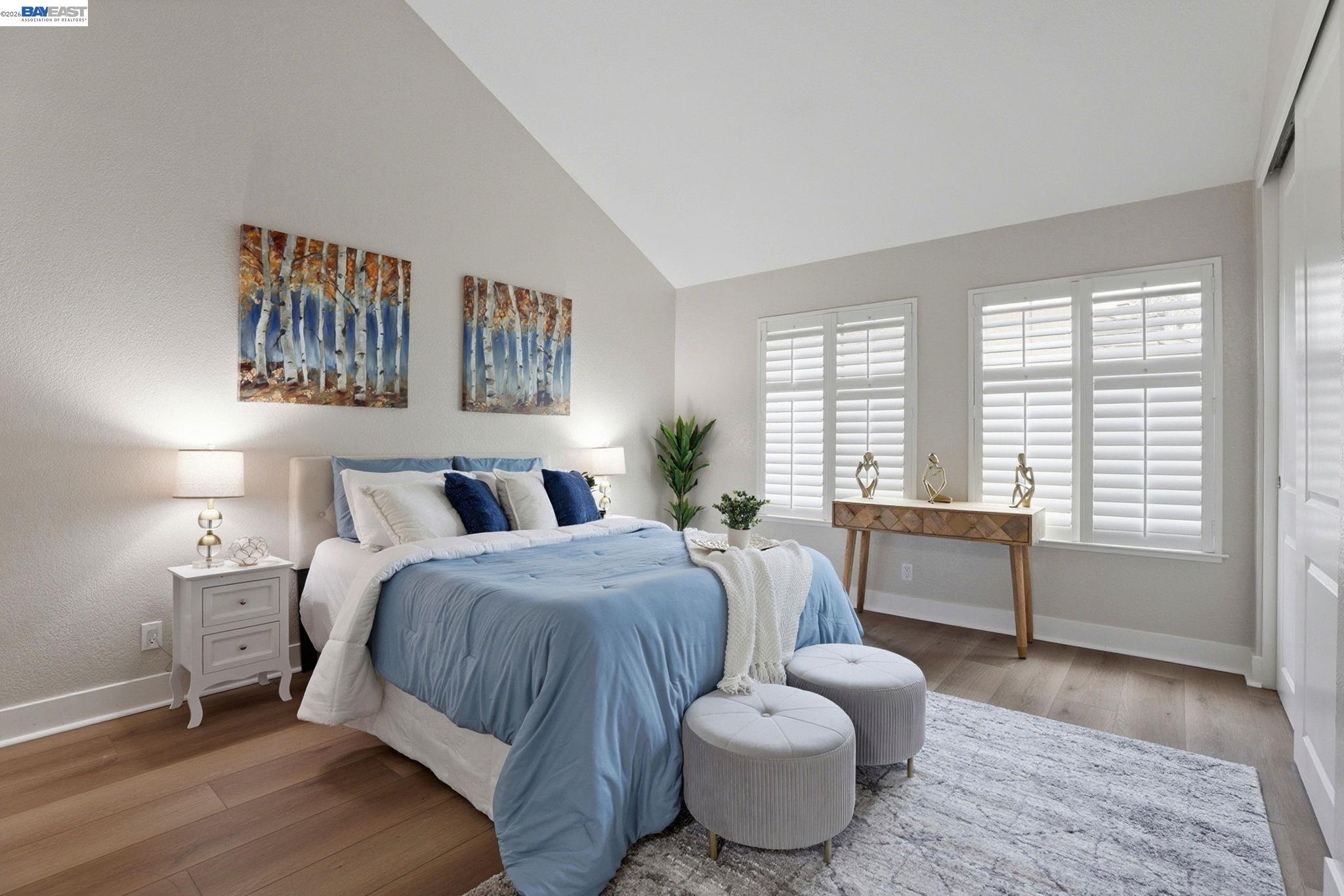 309 South Overlook Drive San Ramon, CA 94582 - Photo 10 of 29 a spacious bedroom with a bed and a large window