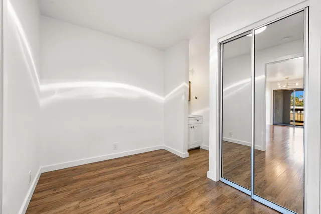 a view of wooden floor