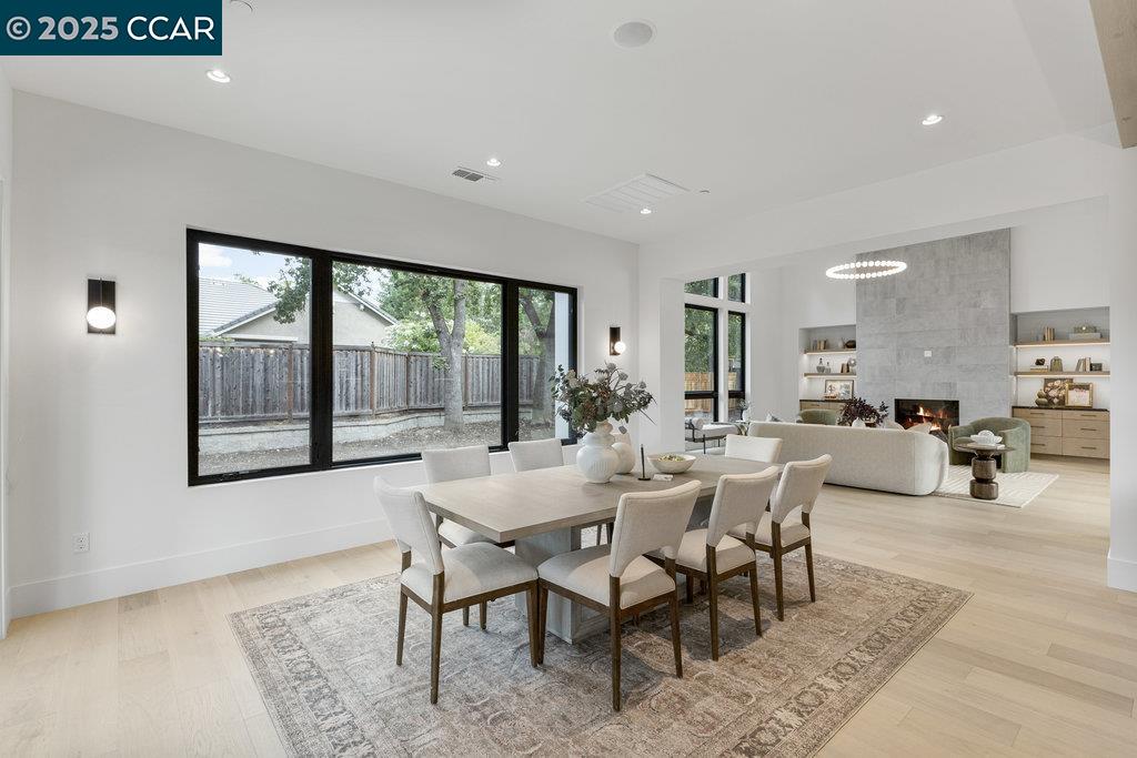 11 Willowmere Road Danville, CA 94526 - Photo 12 of 58 a view of a dining room with furniture window and outside view