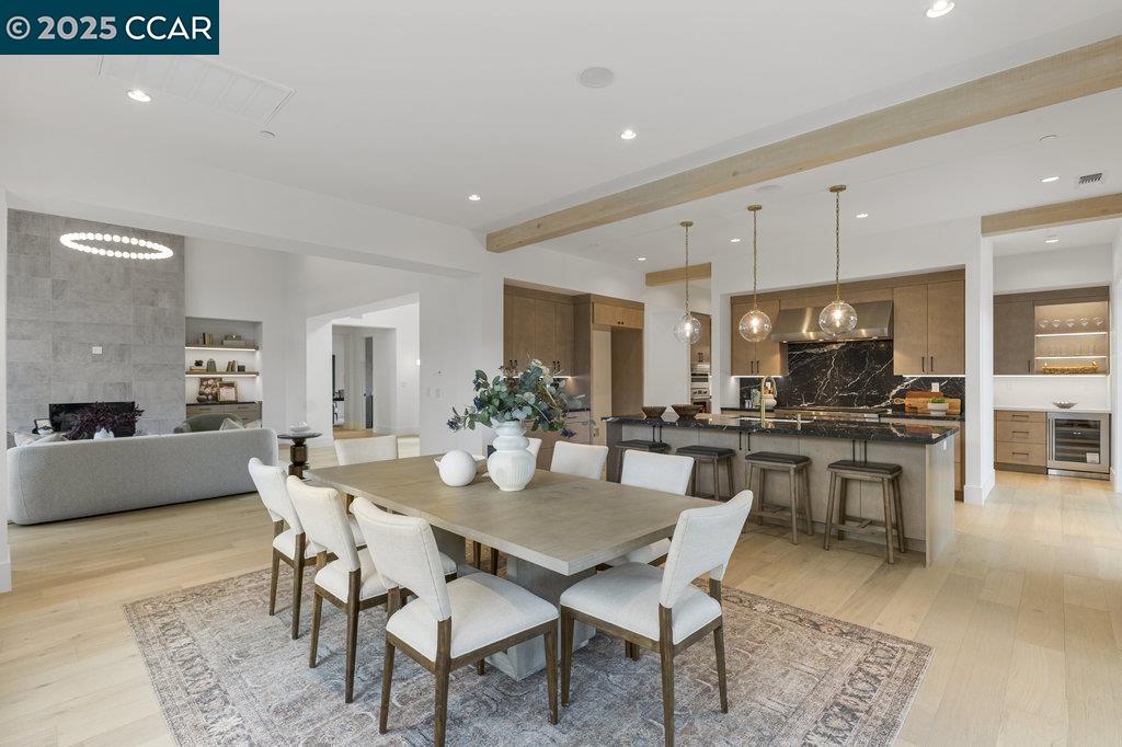 11 Willowmere Road Danville, CA 94526 - Photo 14 of 58 a view of a dining room with furniture