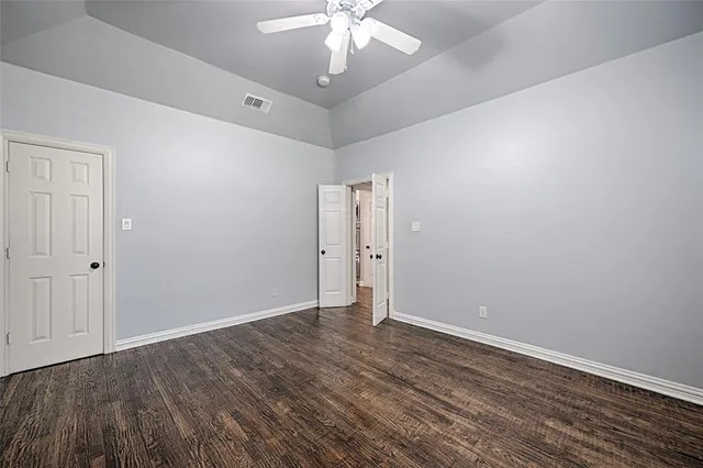 wooden floor in an empty room