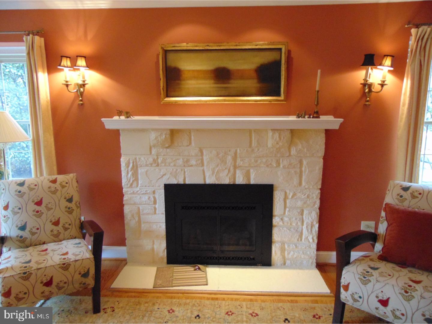 609 Wayfield Road Wynnewood, PA 19096 - Photo 6 of 24 Fireplace