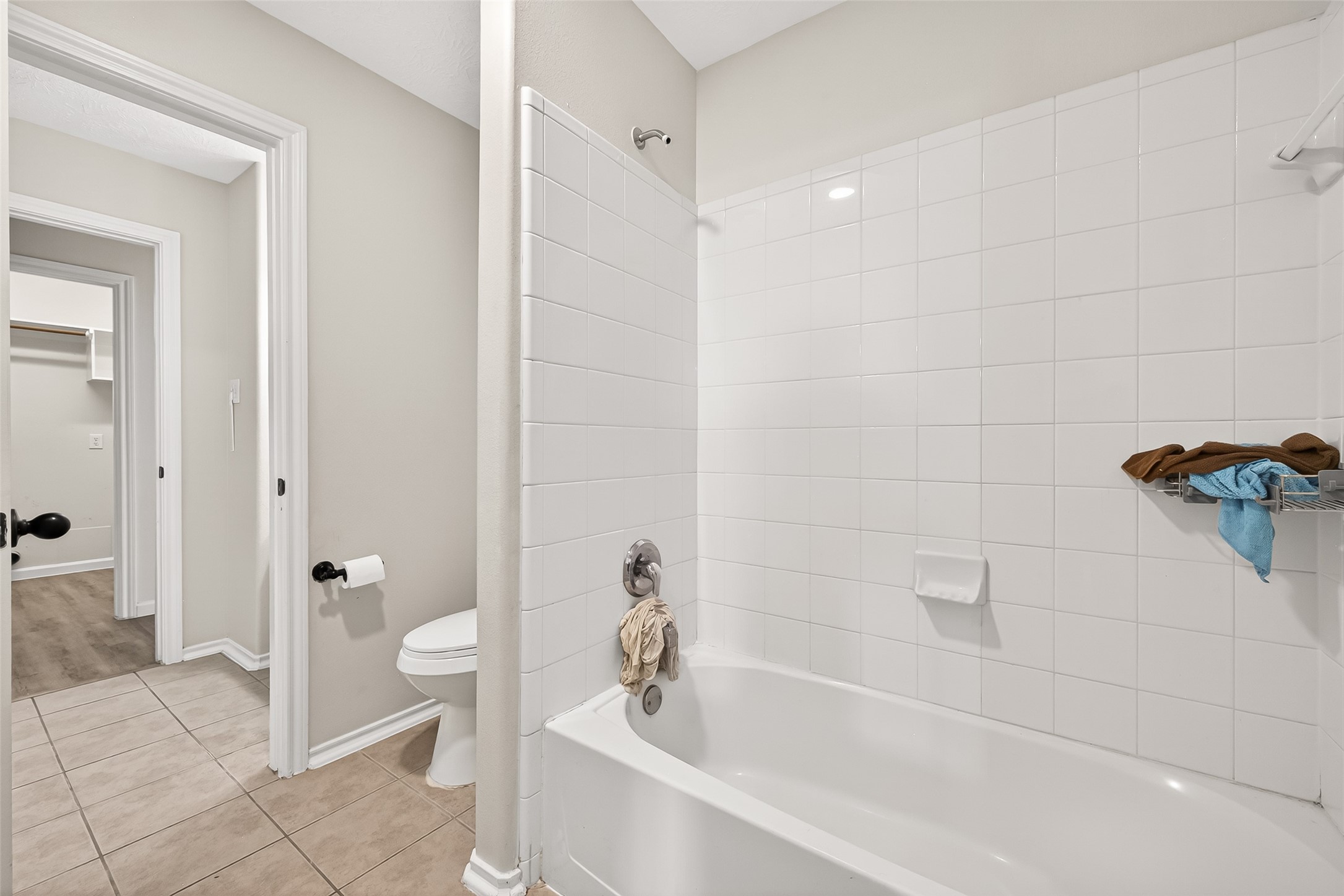 5517 Autumn Ash Lane Rosharon, TX 77583 - Photo 38 of 50 a bathroom with a bathtub and toilet