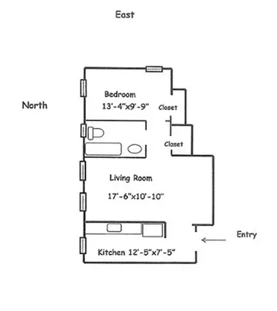 $90,000 | 828 Gerard Avenue, Unit 4C | Concourse Village