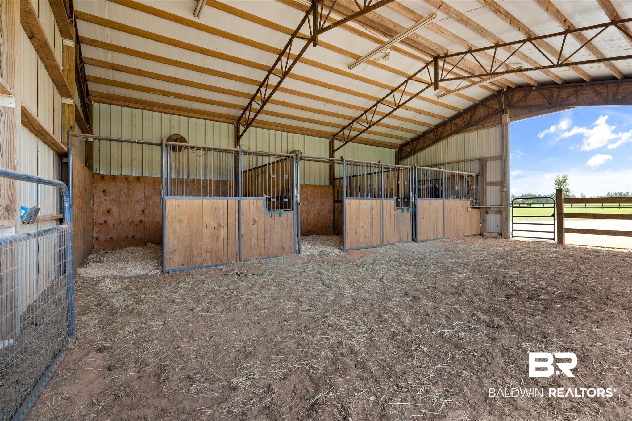 26513 County Road 32 Elberta, AL 36530 - Photo 29 of 47 Inside Pole Barn