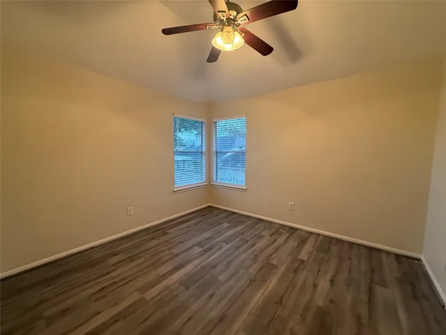 wooden floor in an empty room