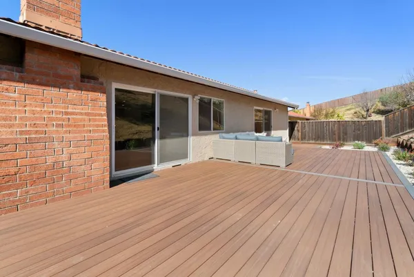 a view of a house with wooden floor