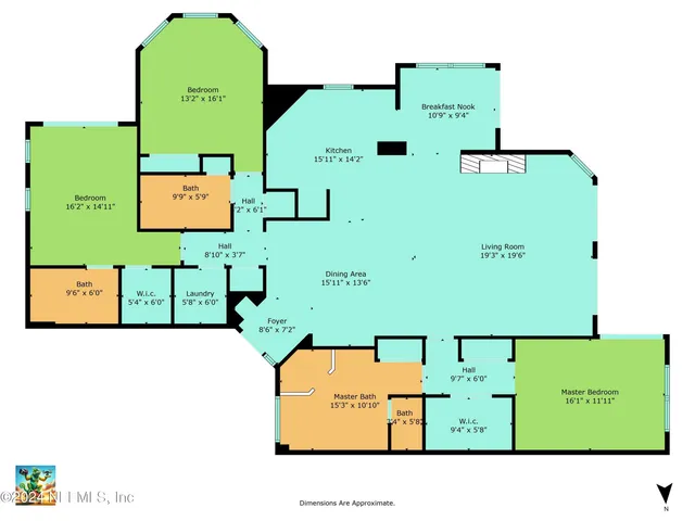 a view of a dining room with furniture wooden floor and livingroom
