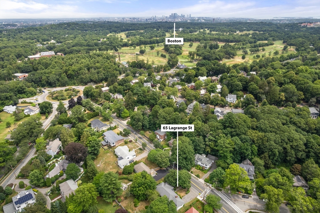 65 Lagrange Street Brookline, MA 02467 - Photo 18 of 39 an aerial view of multiple house