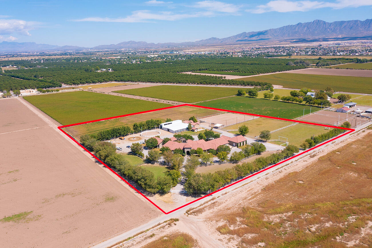 656 Cox Road El Paso, TX 79932 - Photo 3 of 74 Aerial View