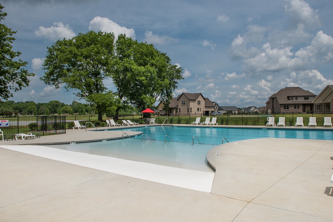 5548 Sinclair Street Murfreesboro, TN 37127 - Photo 55 of 58 a view of swimming pool is middle in the garden