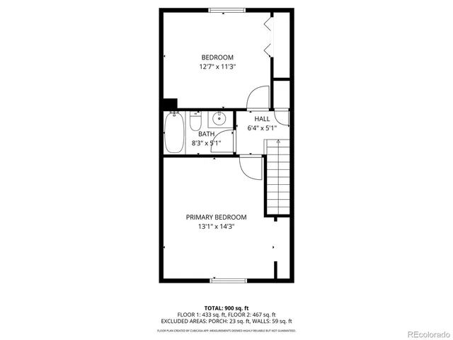 a picture of a book and a bed