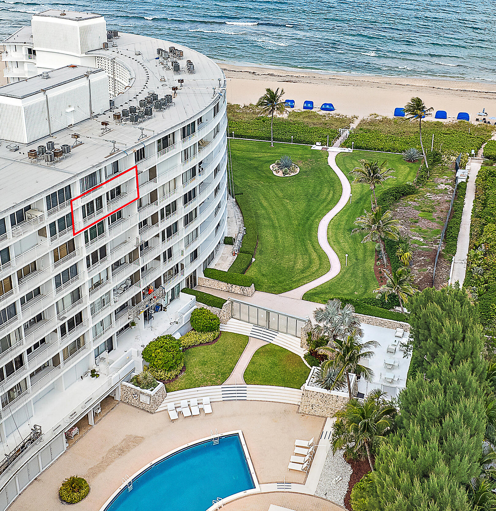 2780 South Ocean Boulevard, Unit 707 Palm Beach, FL 33480 - Photo 20 of 33 Aerial