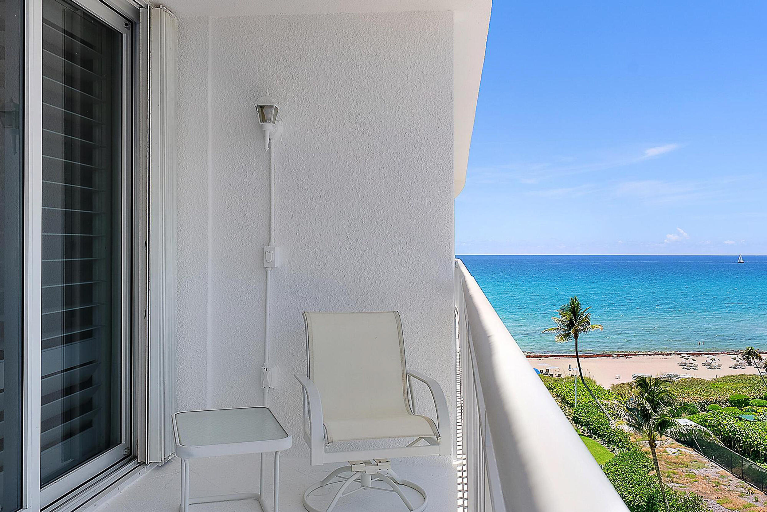 2780 South Ocean Boulevard, Unit 707 Palm Beach, FL 33480 - Photo 4 of 33 Balcony View