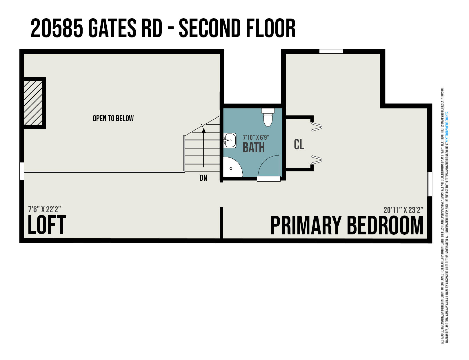20585 Gates Road Howard City, MI 49329 - Photo 15 of 33 Second Floor