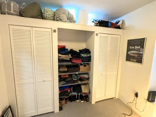 a view of storage and utility room