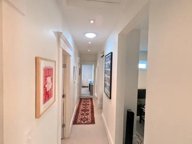 a very nice looking room with a large window