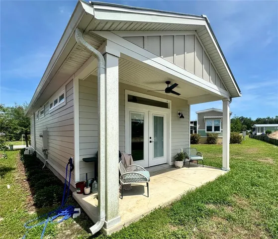 a house view with a outdoor space