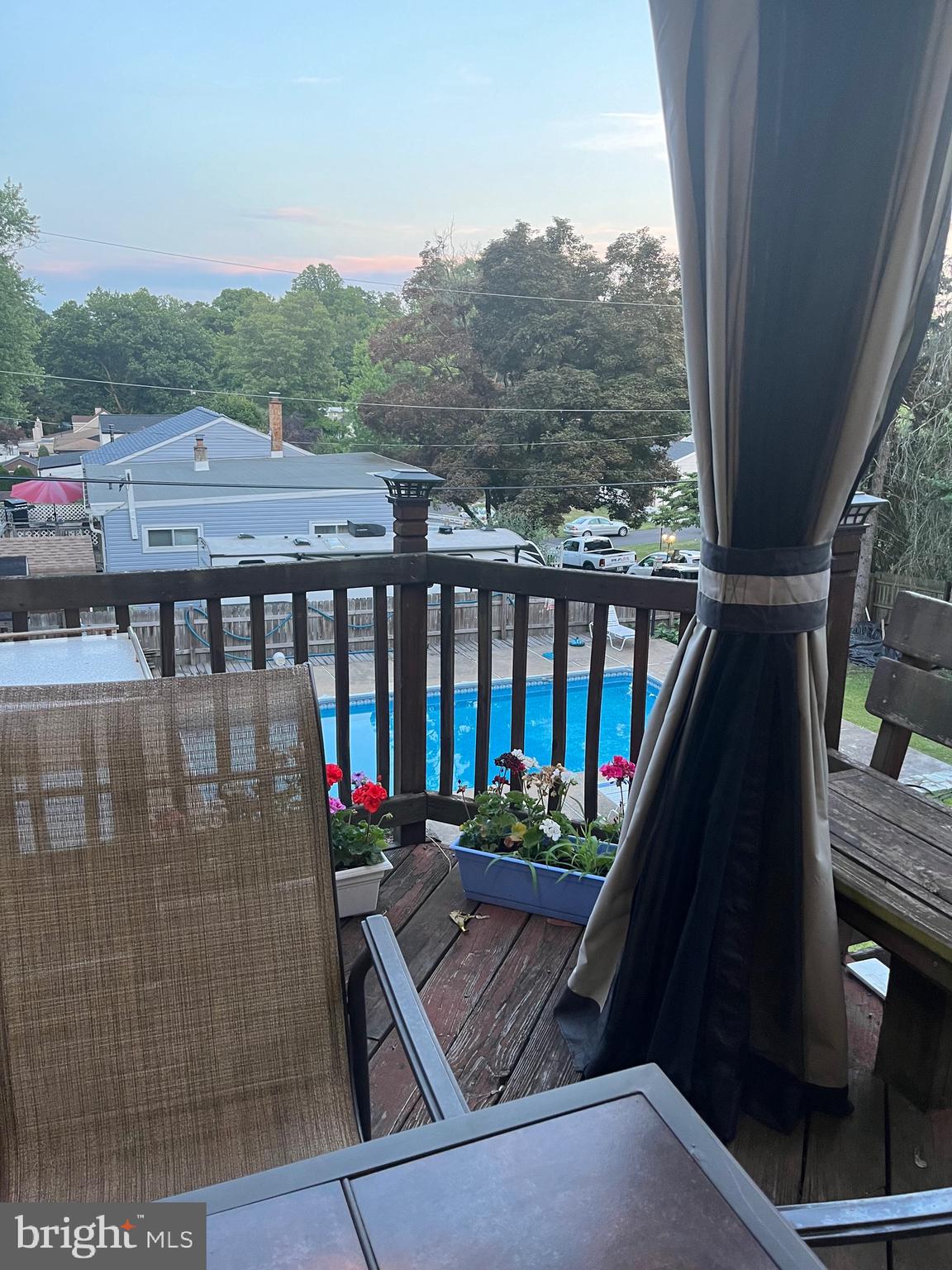 936 Wood Road Feasterville-Trevose, PA 19053 - Photo 18 of 29 a view of balcony with couch