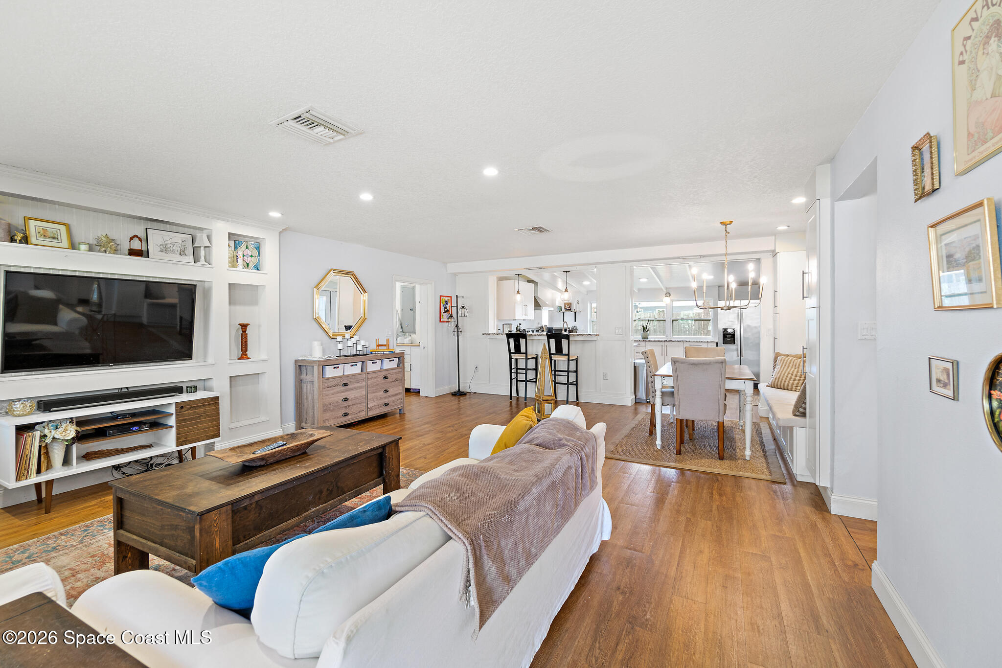 740 Java Road Cocoa Beach, FL 32931 - Photo 15 of 42 Living & Dining Areas