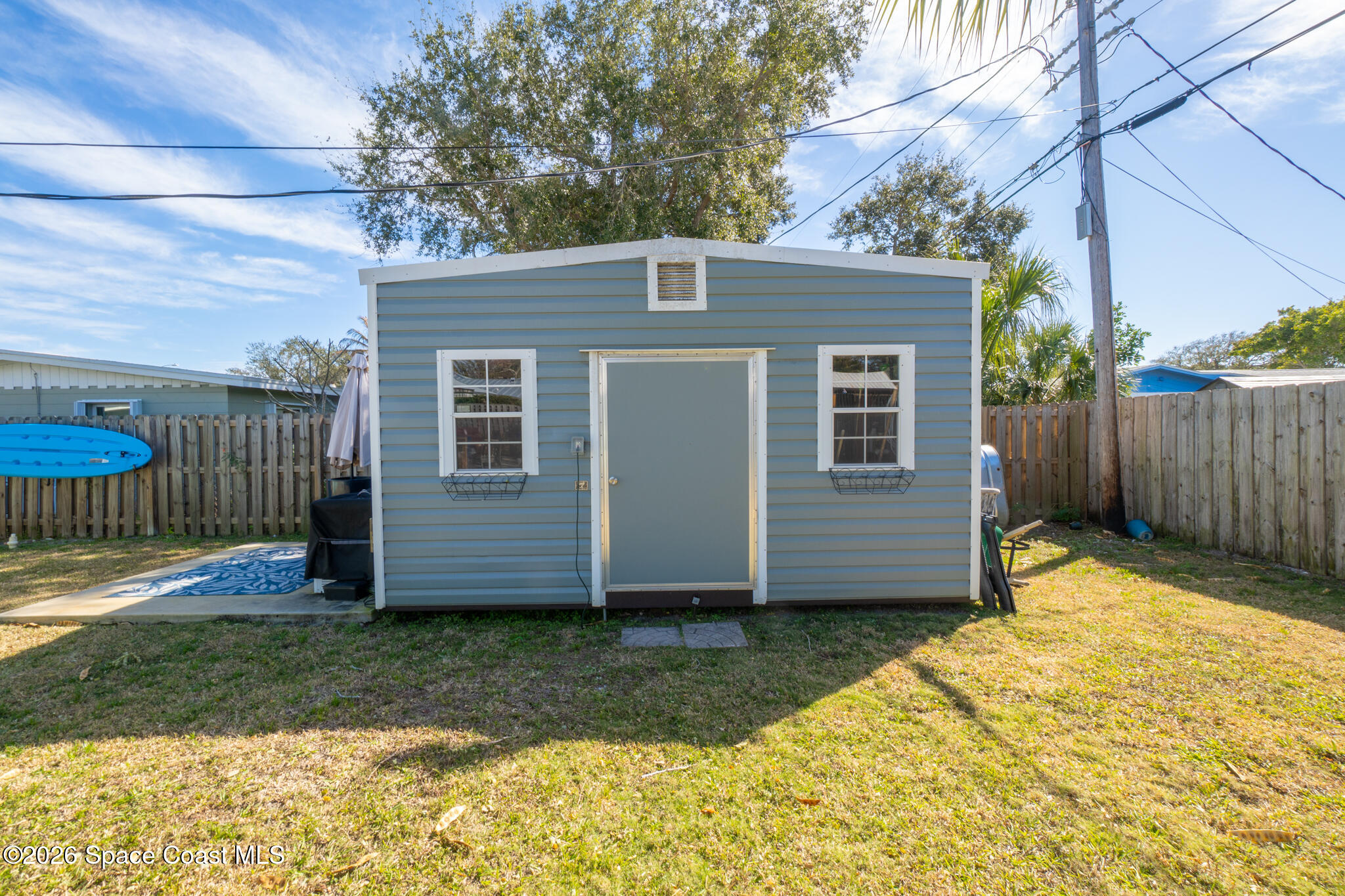 740 Java Road Cocoa Beach, FL 32931 - Photo 27 of 40 a view of a backyard