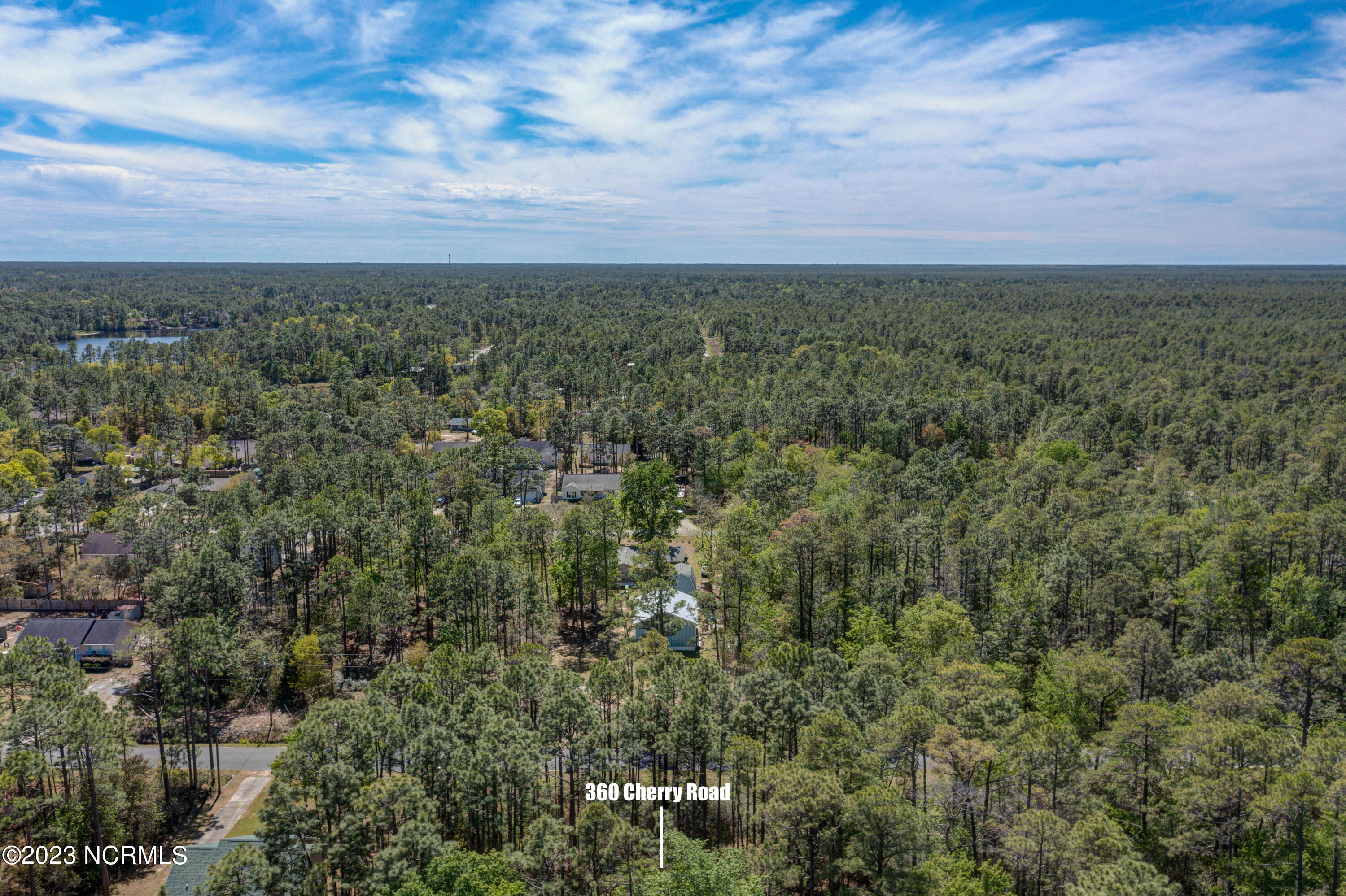 360 Cherry Road Boiling Spring Lakes, NC 28461 - Photo 3 of 8 360CherryDrone-3