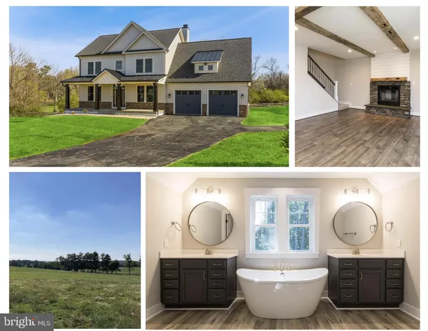 a view of house with a garden and entertaining space