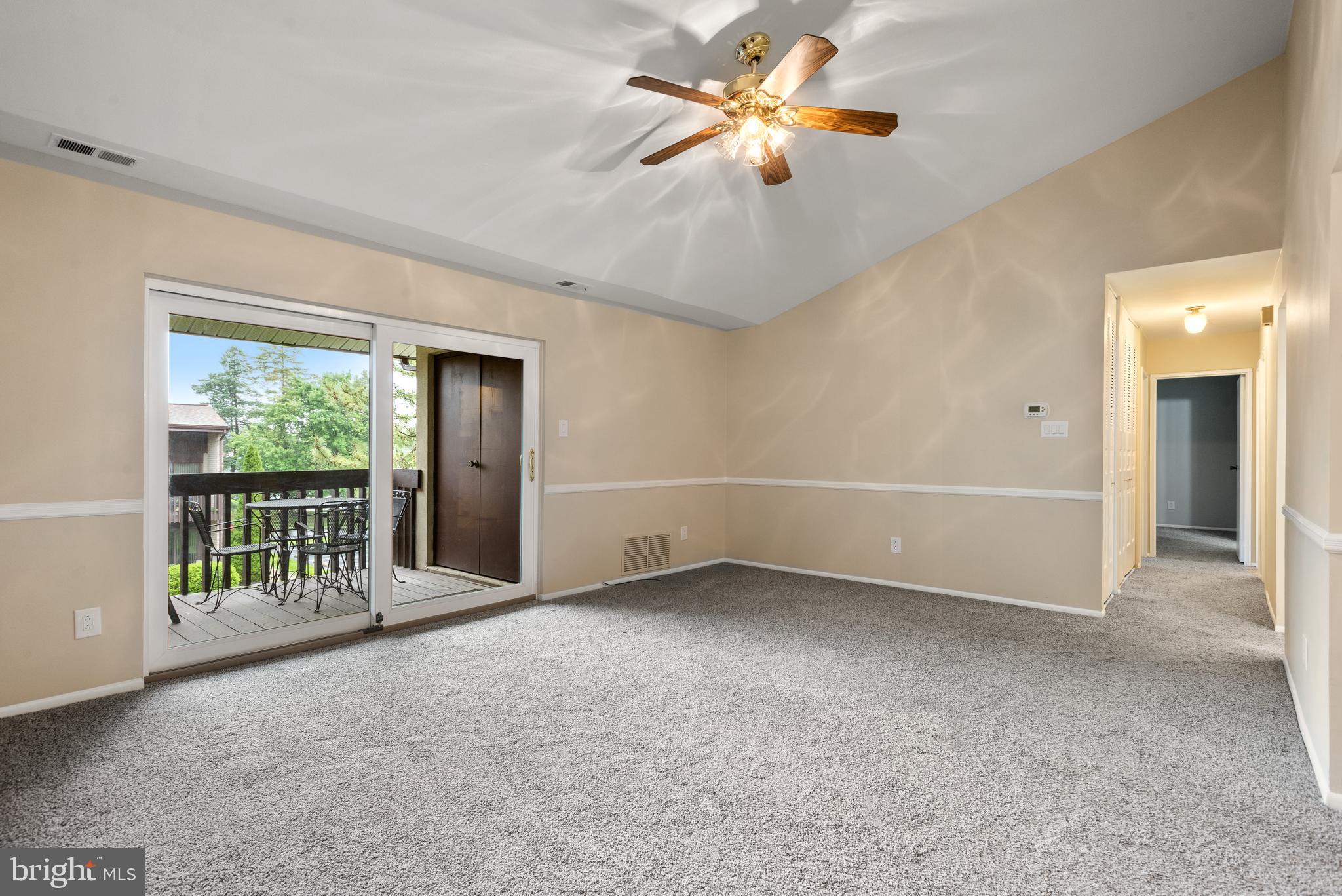 1606 Raintree Lane, Unit 1606 Malvern, PA 19355 - Photo 5 of 34 Living Room with Vaulted Ceiling