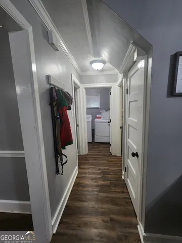 a view of a bathroom with a shower
