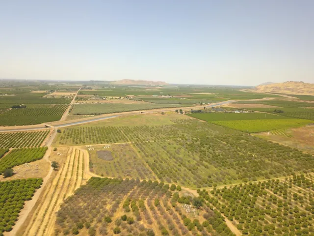 a view of an ocean and beach