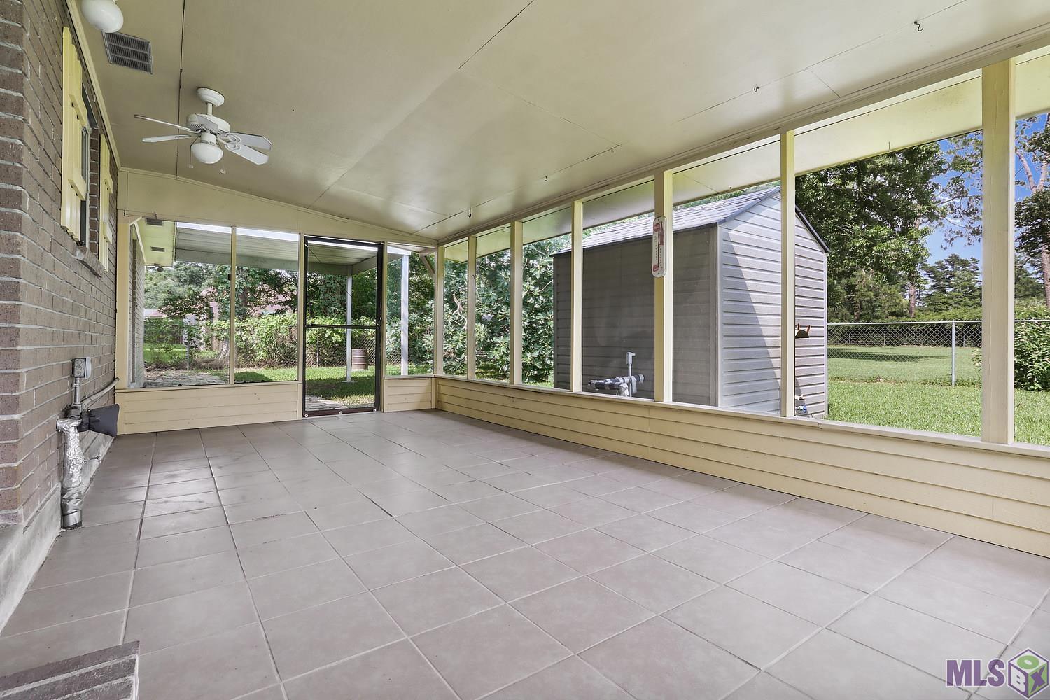 14158 Bluff Road Prairieville, LA 70769 - Photo 10 of 22 Screened Patio