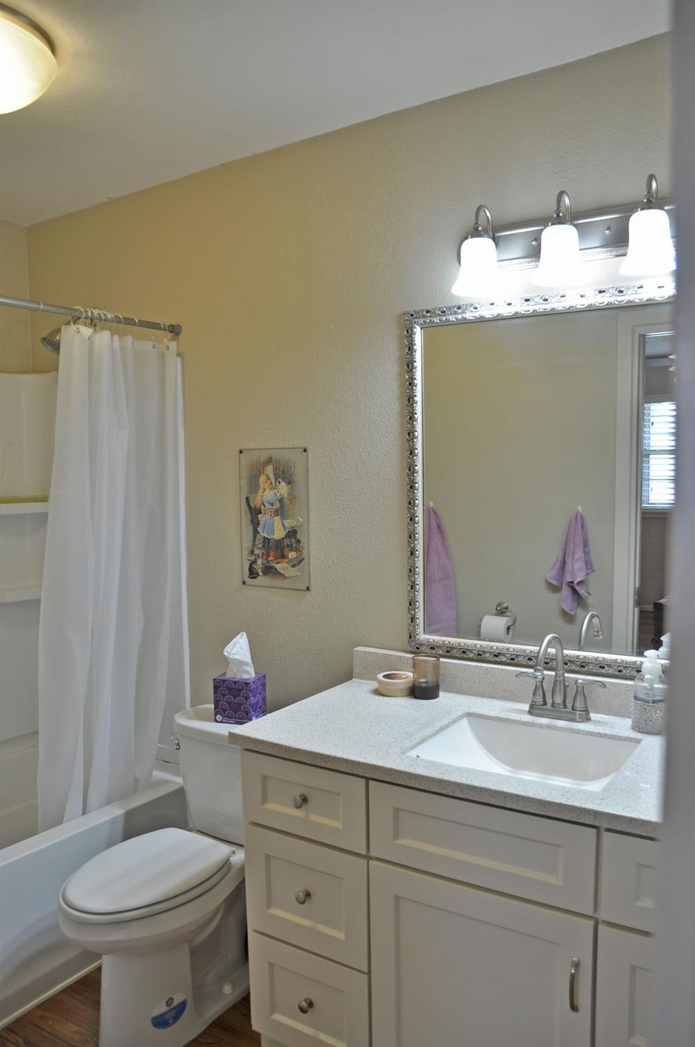 1511 Ave J Abernathy, TX 79311 - Photo 14 of 24 a bathroom with a sink and a mirror