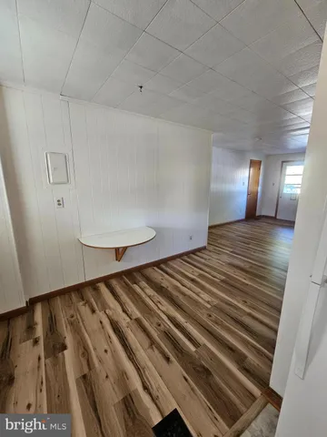 a view of wooden floor