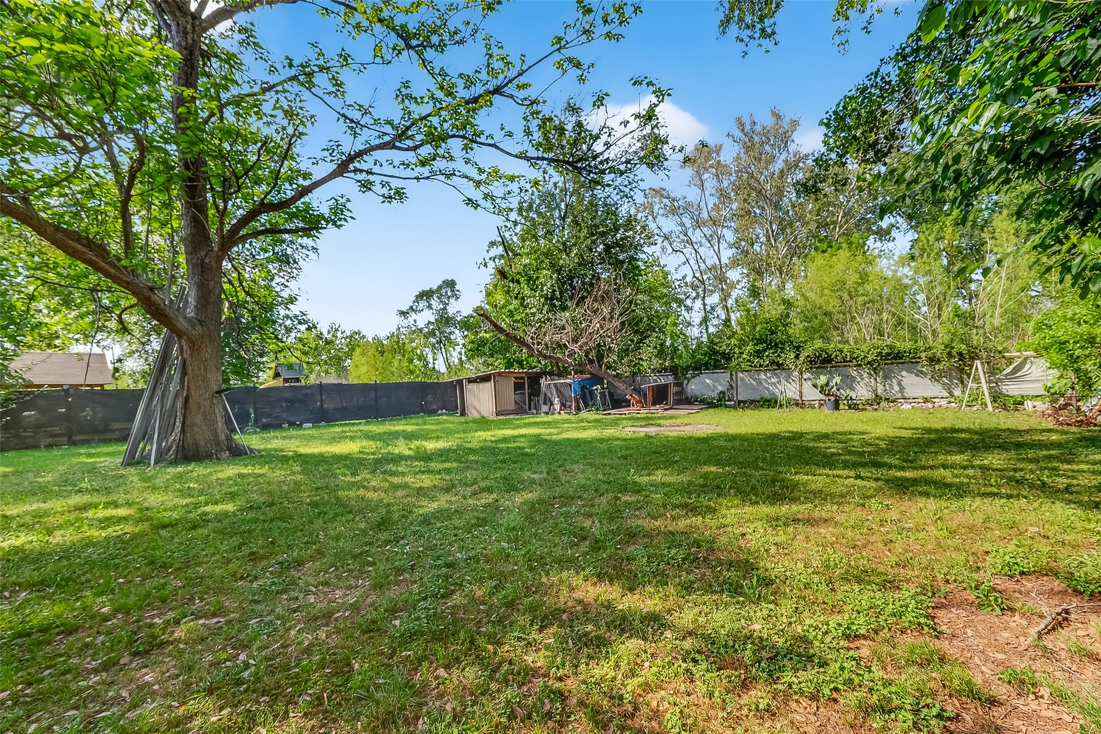 968 Garapan Street Houston, TX 77091 - Photo 34 of 40 a view of a garden with trees