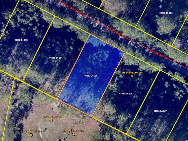 $12,000 | Lot 5 Mcgregor St Lake, Lake City, SC 29560