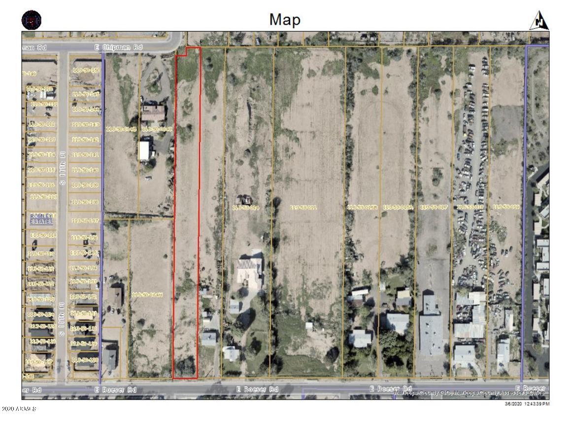 1204 East Roeser Road Phoenix, AZ 85040 - Photo 10 of 10 Satellite image pic