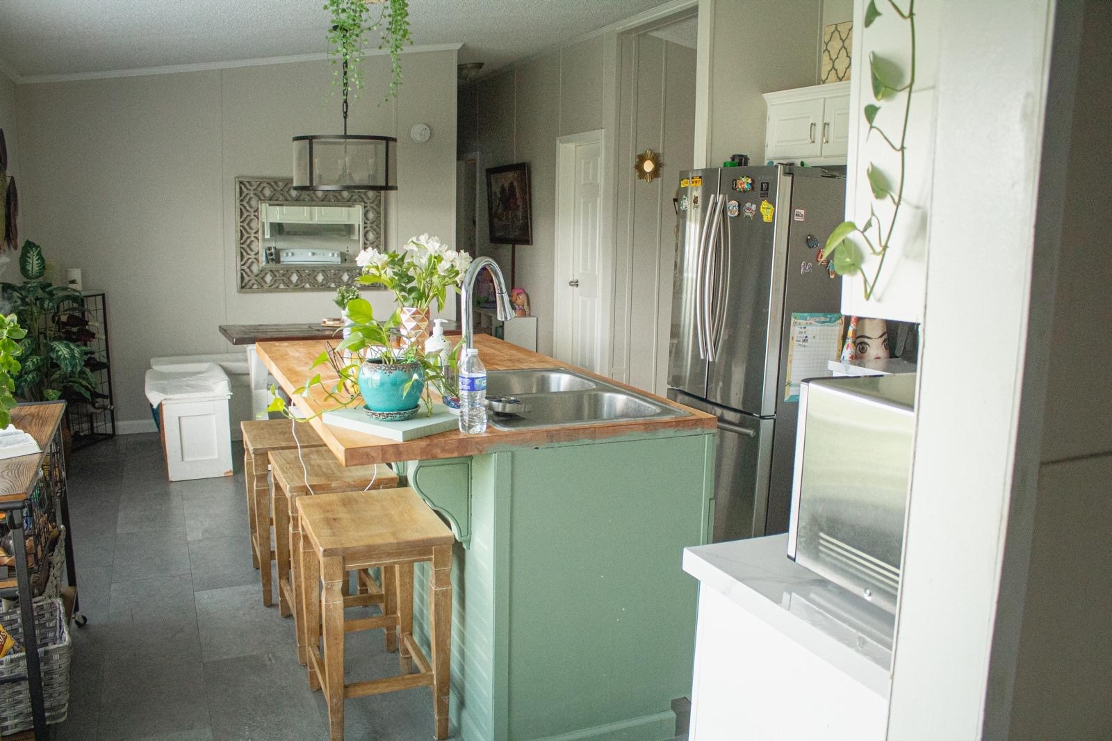 8021 Matthew Steven Drive Conroe, TX 77306 - Photo 7 of 24 a dining room with furniture and wooden floor