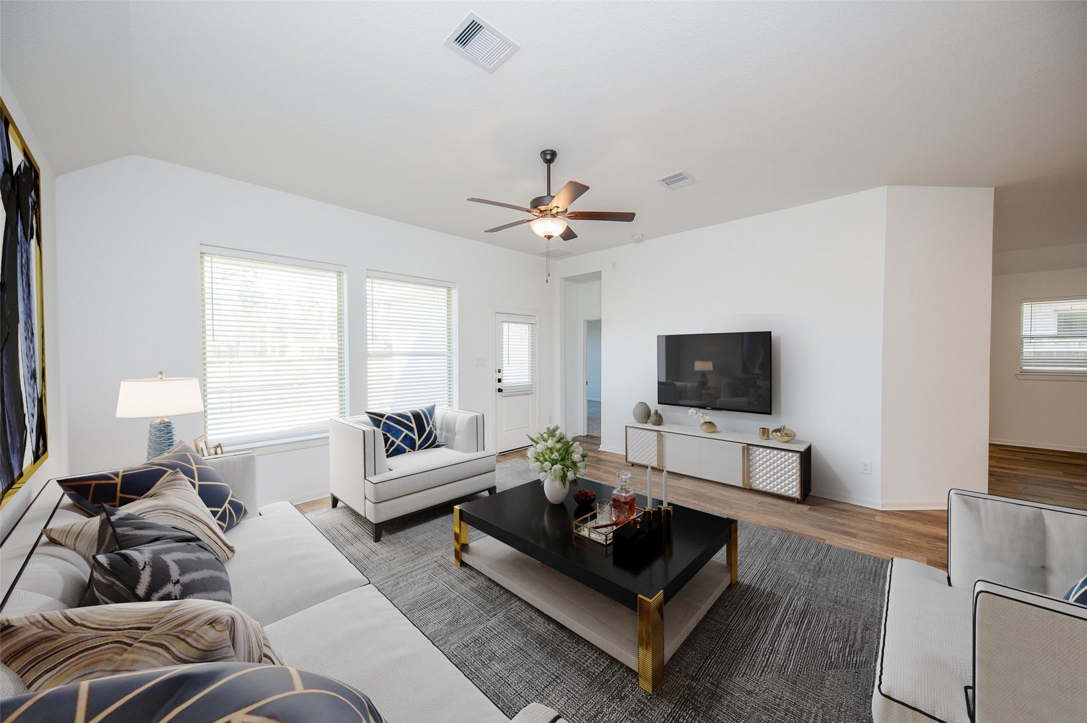 42514 Summer Crst Road Magnolia, TX 77354 - Photo 16 of 50 Living room lots of space and very convenient being right next to the kitchen.