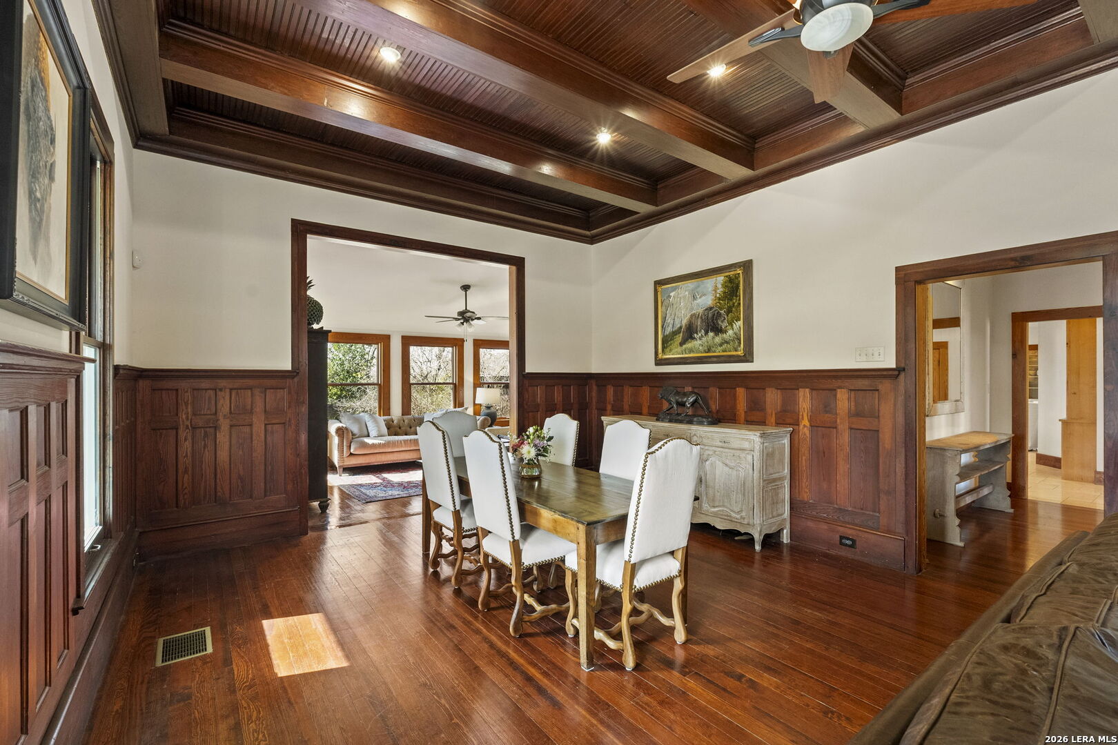 107 High Street Comfort, TX 78013 - Photo 12 of 47 a dining room with furniture window wooden floor
