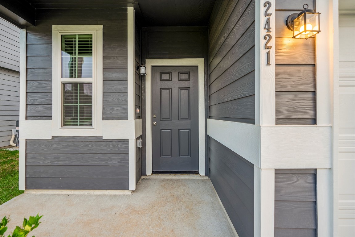 2421 Shellcracker Drive Conroe, TX 77384 - Photo 4 of 43 a view of front door of house