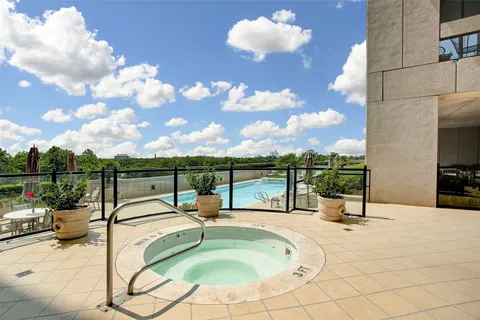a view of a dining area with furniture