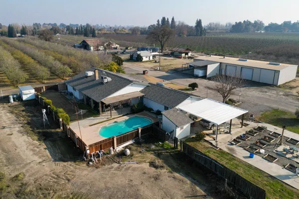 a view of a terrace with sitting area