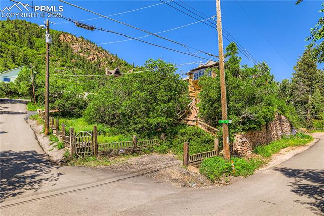 903 High Road Manitou Springs, CO 80829 - Photo 40 of 49 Extra parking space at corner could accommodate a small RV.