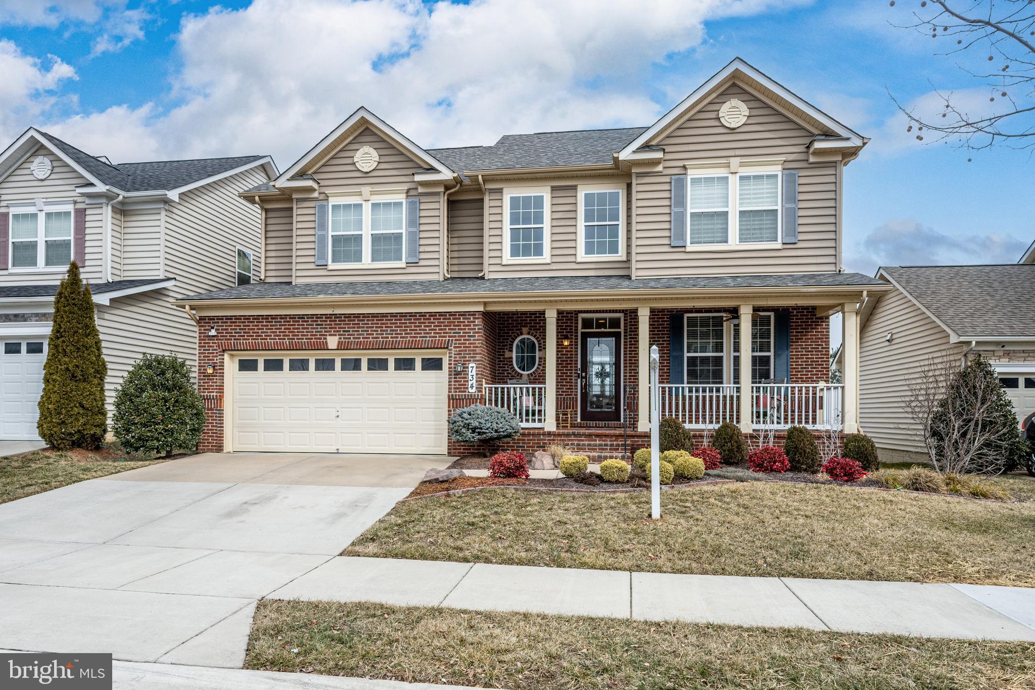734 Holden Road Frederick, MD 21701 - Photo 3 of 46 front view of a house with a yard