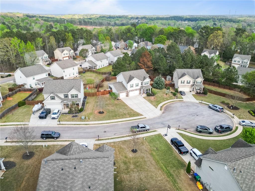 555 Evergreen Way Jefferson, GA 30549 - Photo 64 of 69 an aerial view of a house with garden space and ocean view
