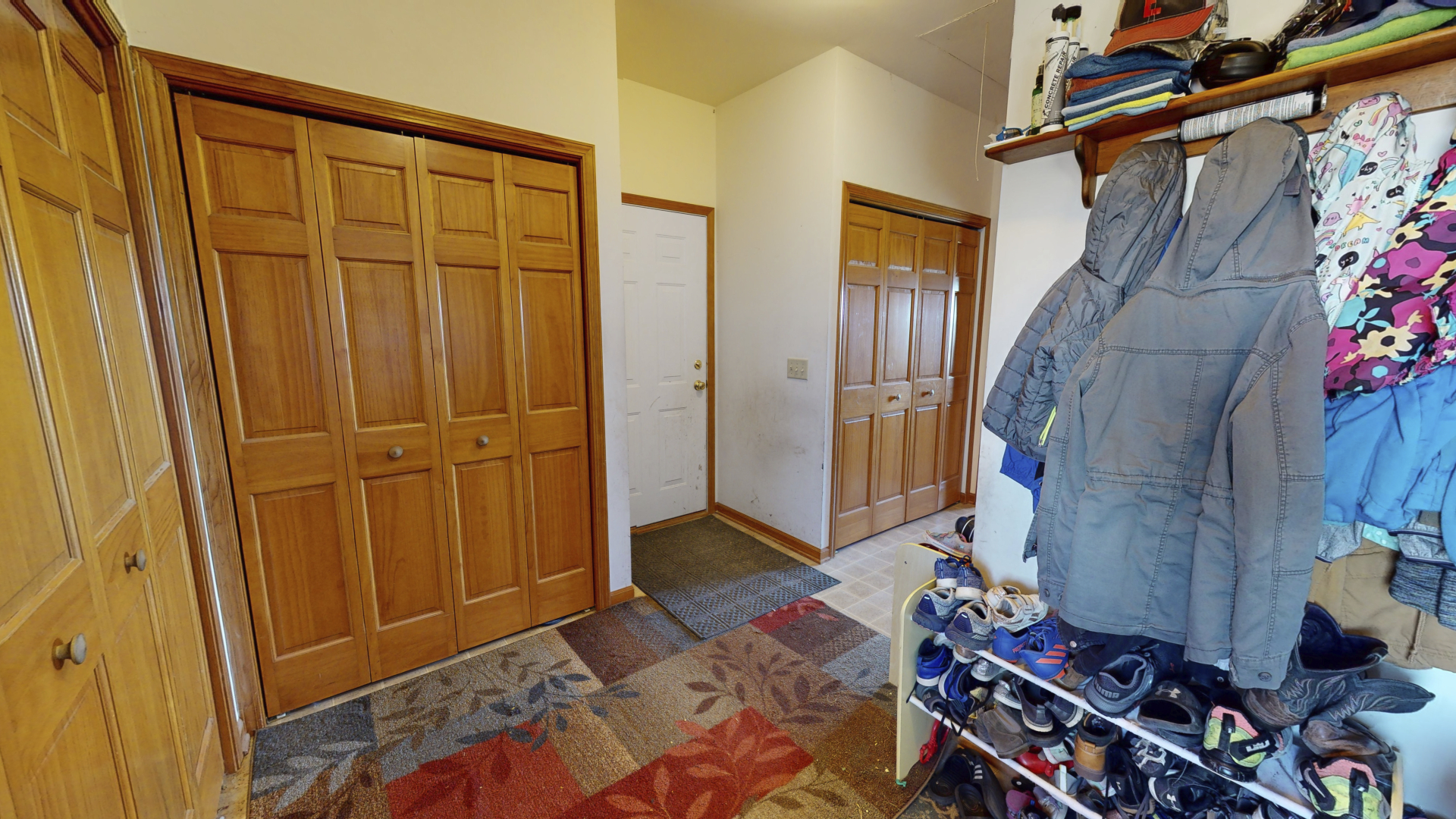 3322 Chicago Road Paw Paw, IL 61353 - Photo 13 of 37 a view of an entryway with wooden floor
