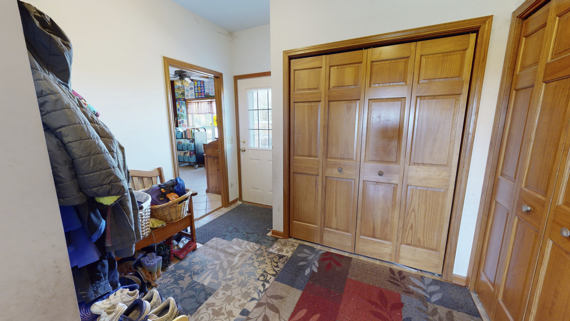 3322 Chicago Road Paw Paw, IL 61353 - Photo 16 of 37 a view of an entryway with wooden floor