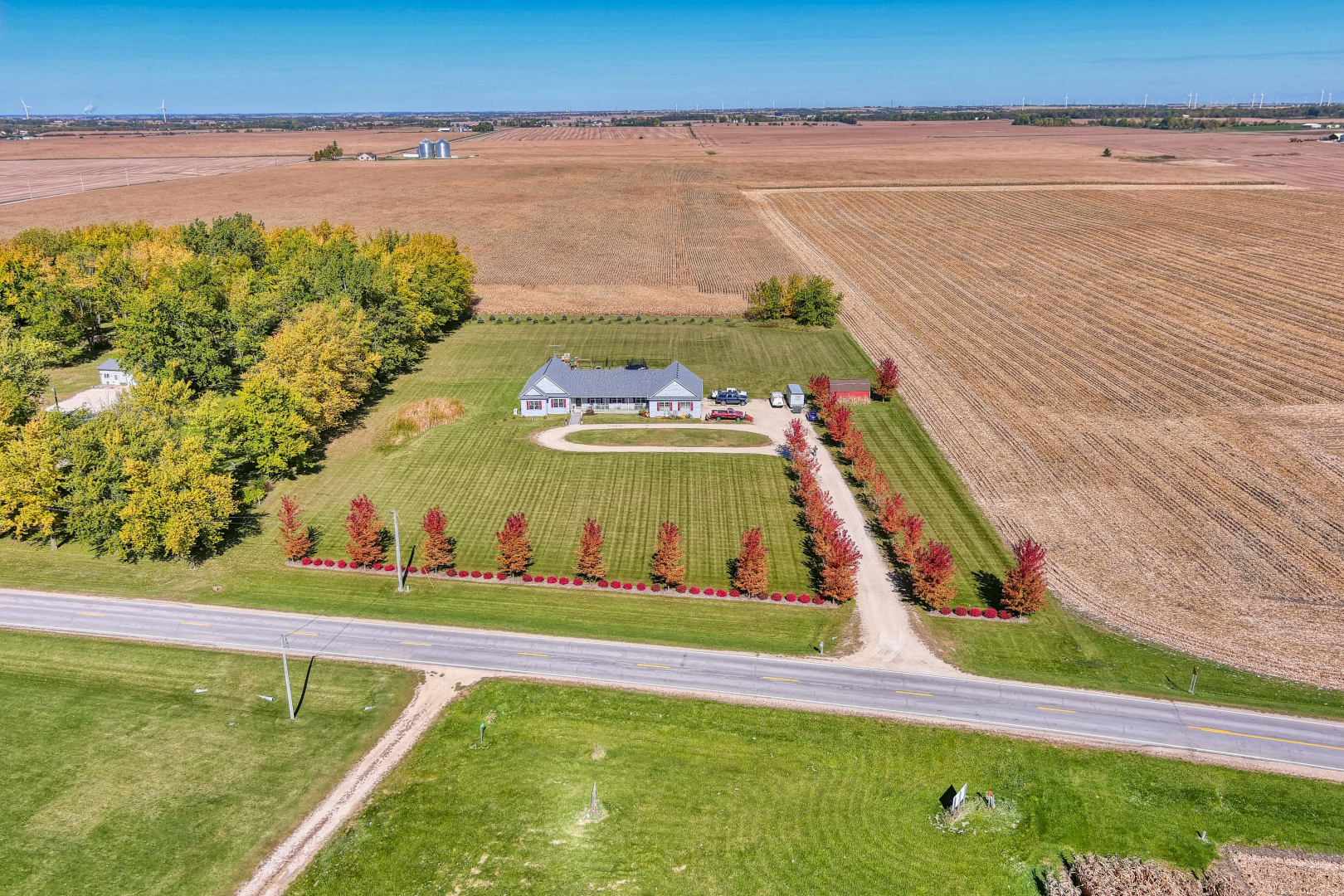 3322 Chicago Road Paw Paw, IL 61353 - Photo 2 of 37 a view of an swimming pool and an outdoor space