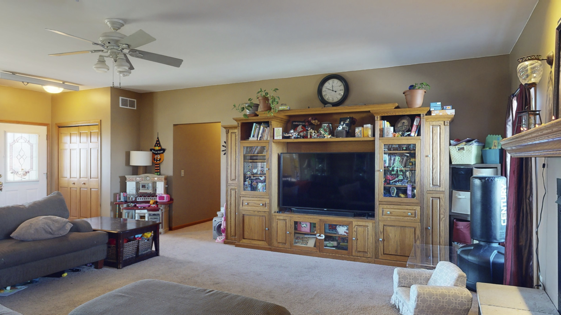 3322 Chicago Road Paw Paw, IL 61353 - Photo 7 of 37 a living room with furniture and a flat screen tv