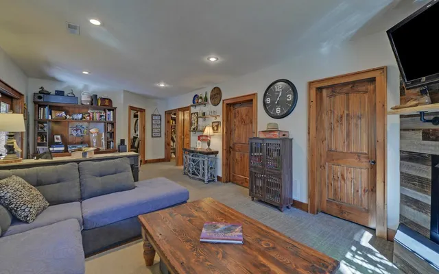 a view of a forest with a forest